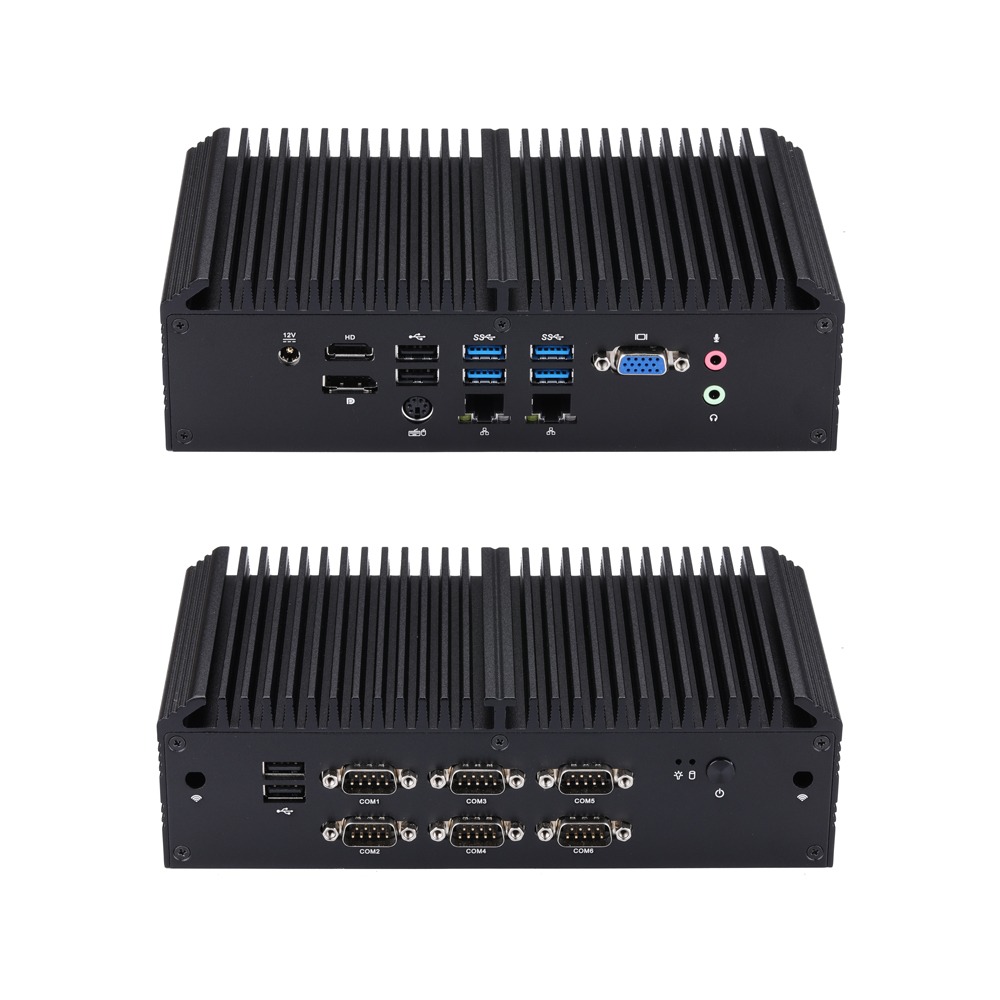 Industrial PC with Intel Core i3/i5 and 6 RS232 RS485 COM Ports – India (NIC309X) — Intel Core i3-10110U thumbnail 3