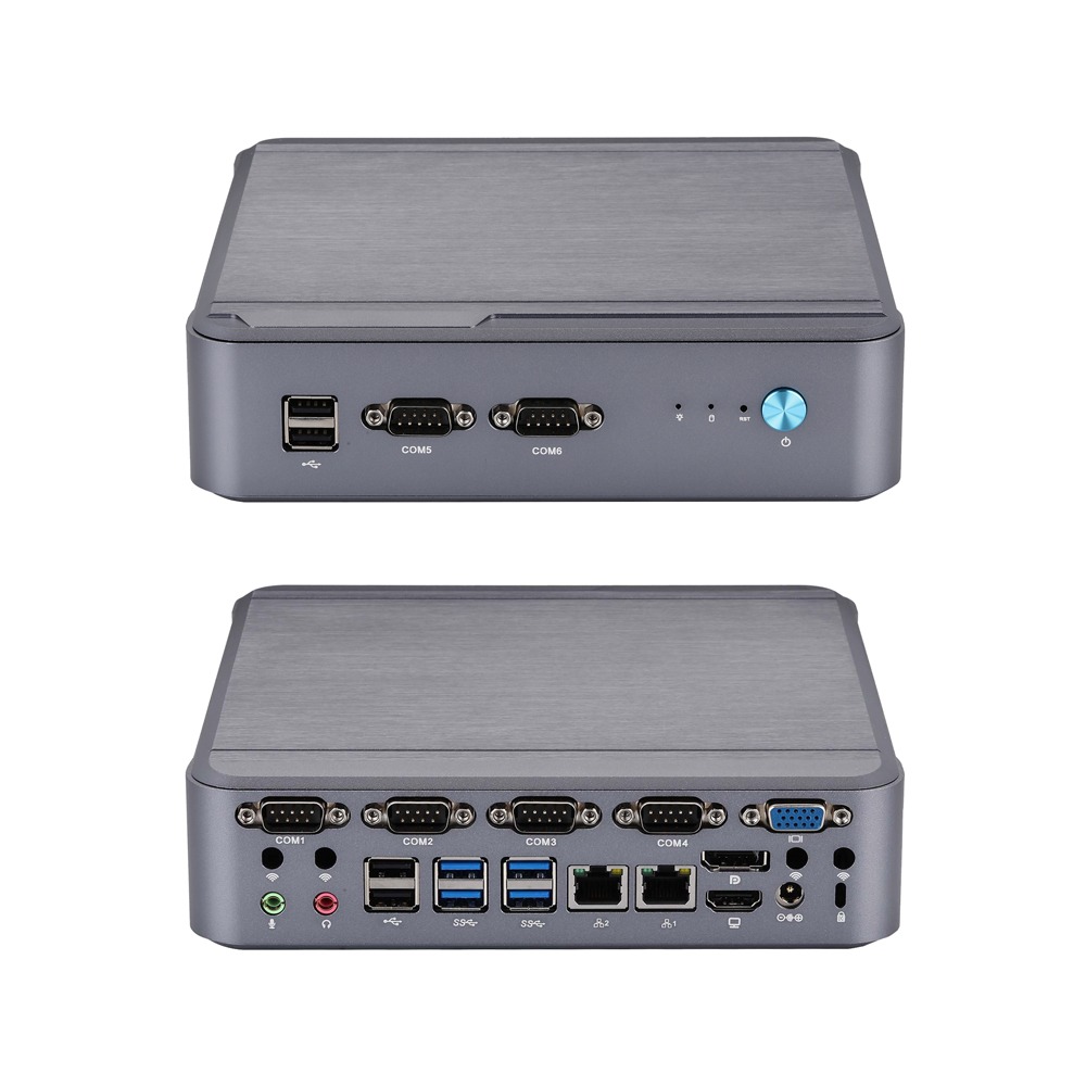 Industrial PC with Intel Core i5-13400 and 6 RS232 RS485 COM Ports – India (NIC712X) — Intel i5-13400 thumbnail 3